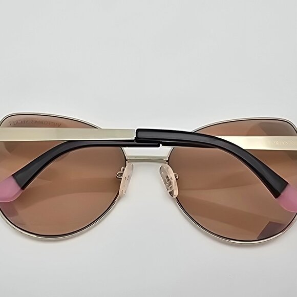 Victoria Secret VS0020 28F Gold Frame Light Gold Mirror Lens Cat Eye Sunglasses main image 4